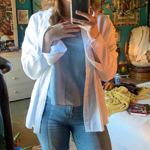 Checkered button up - Picture 3 of 4